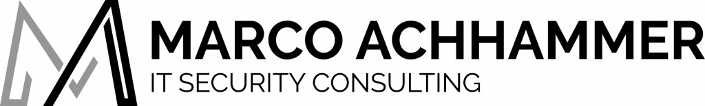 Marco Achhammer - IT Security Consulting